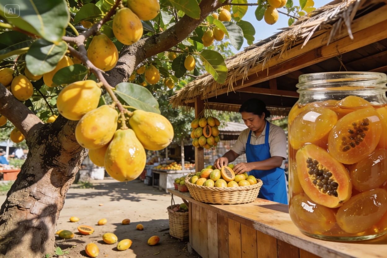 Oleh-oleh Carica Sumbing Segar
